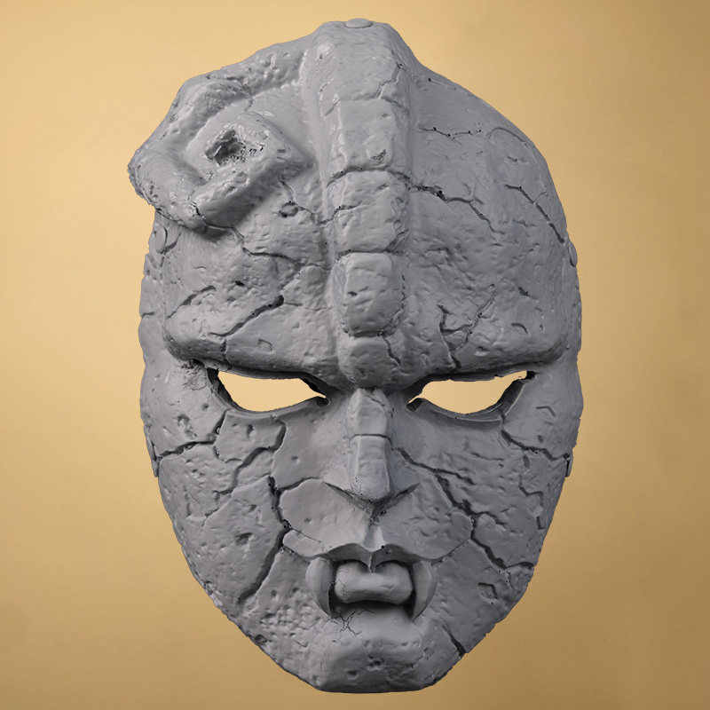 Cosplay Fire Prop - Topeng Batu Jojo Bizarre Adventure, Topeng