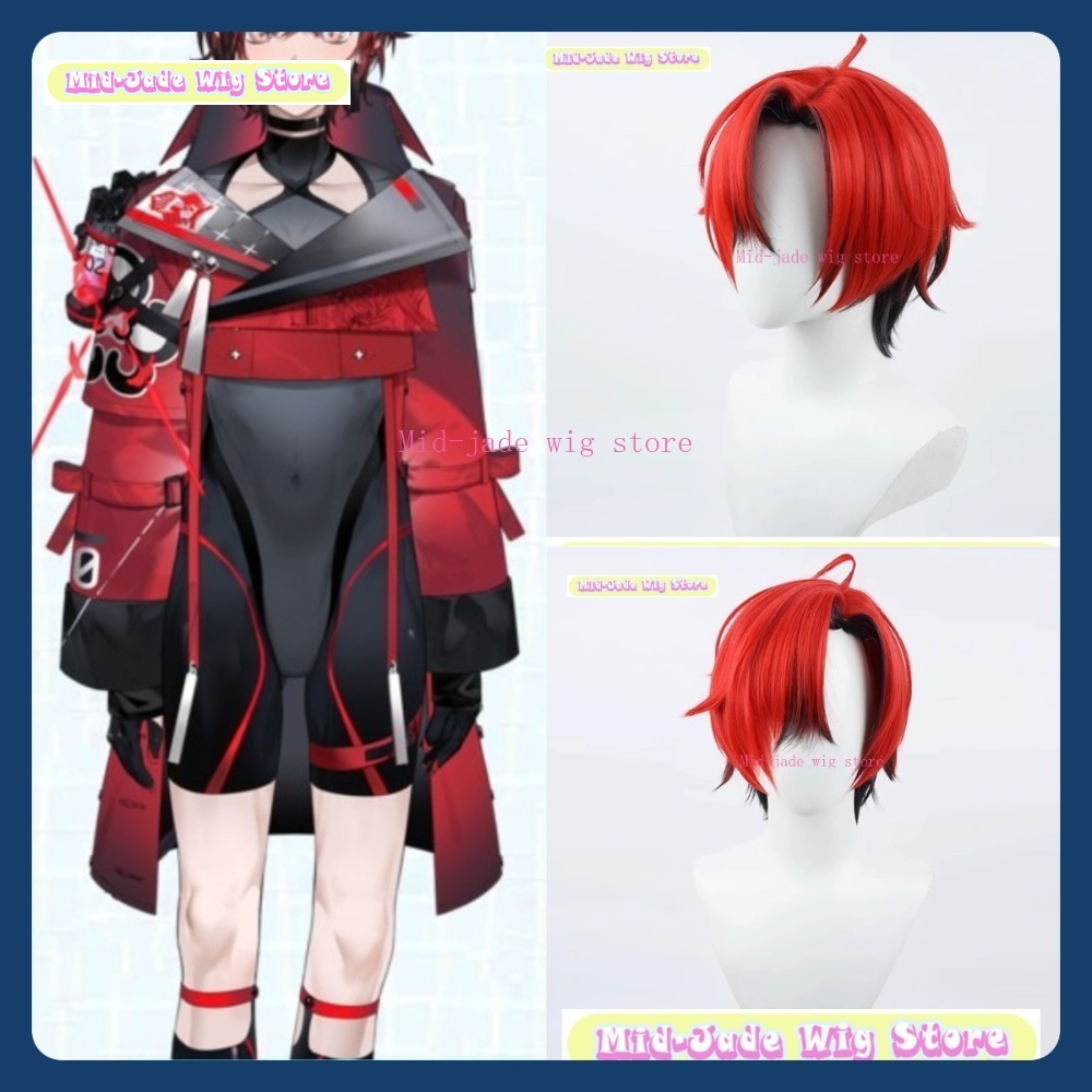 Wig Mid-Jed Toko Machina X Fla - Prop En Cosplay ulasan dan harga