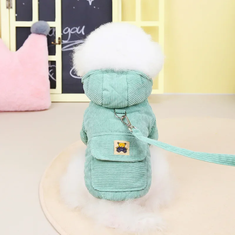 Mantel Anjing Korduroi dengan  - D Ring Strap ulasan dan harga