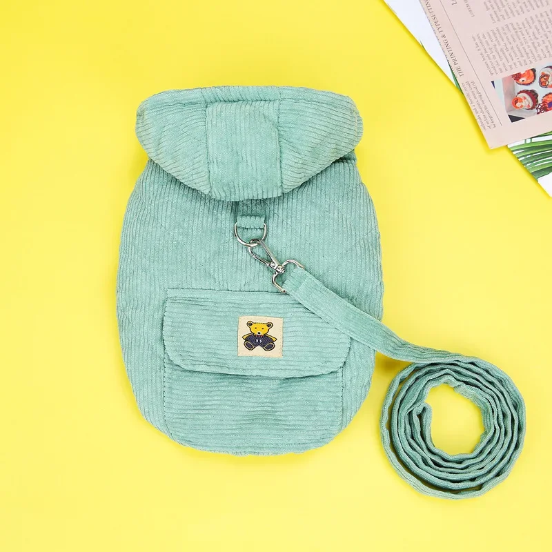 Mantel Anjing Korduroi dengan  - D Ring Strap ulasan dan harga