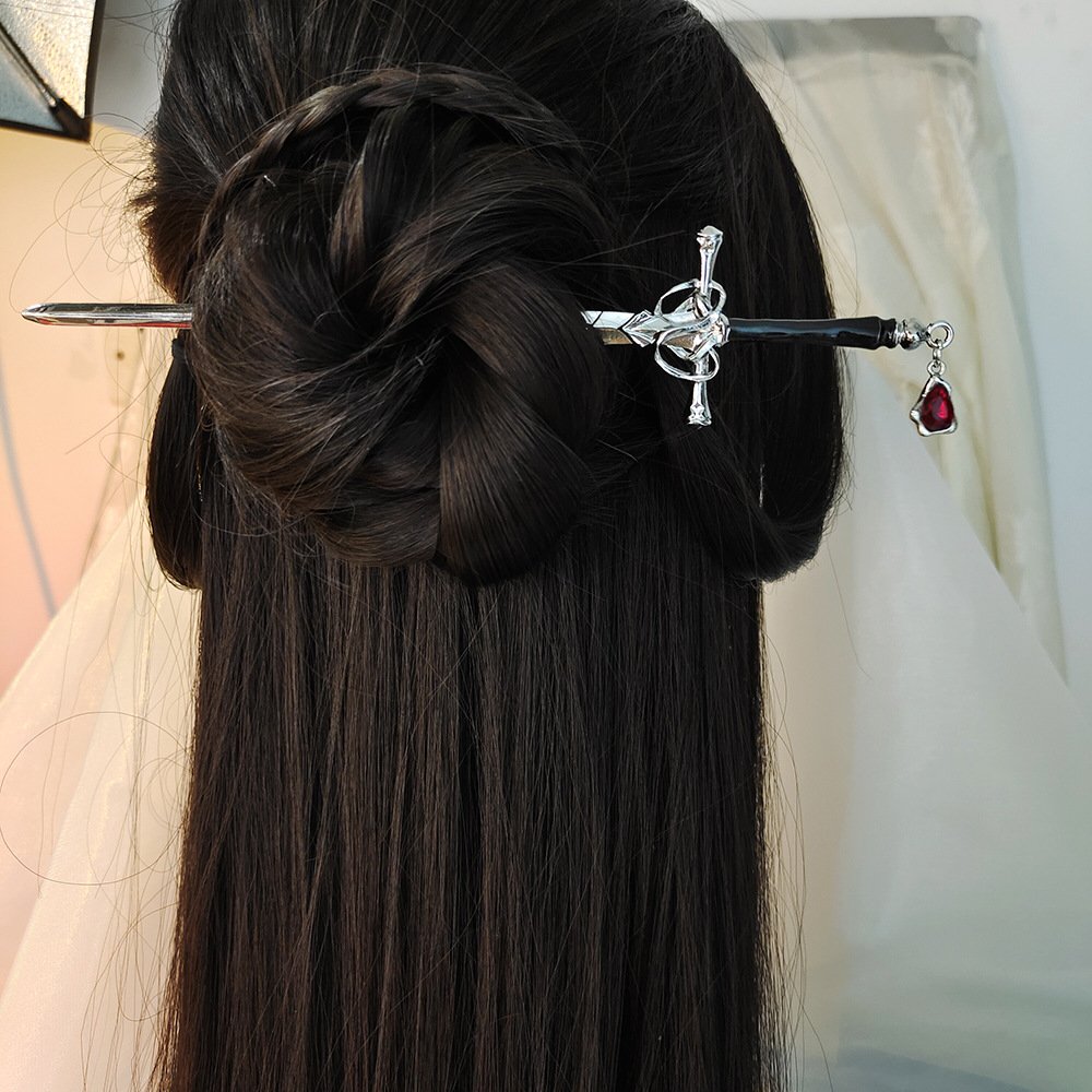 Jepit Rambut Bentuk Pedang Cin - Cosplay Prop Dagger ulasan dan harga