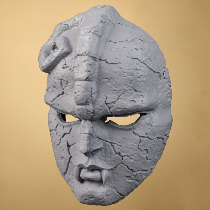Topeng Batu Jojo Bizarre Adven - Cosplay Fire Prop ulasan dan harga