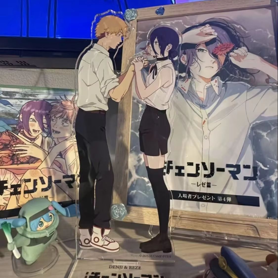 Stand Akrilik Anime Reze Arc D - Cosplay Prop Making ulasan dan harga