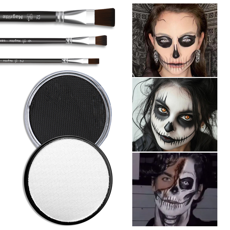 5 Buah Set Cat Hitam & Putih B - Cosplay Prop Paint ulasan dan harga