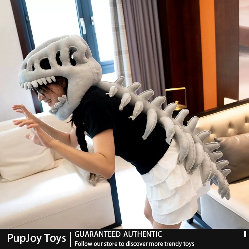 Topi Boneka Dinosaurus dengan  - Cosplay Fire Prop ulasan dan harga