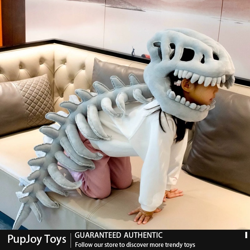 Topi Boneka Dinosaurus dengan  - Cosplay Fire Prop ulasan dan harga