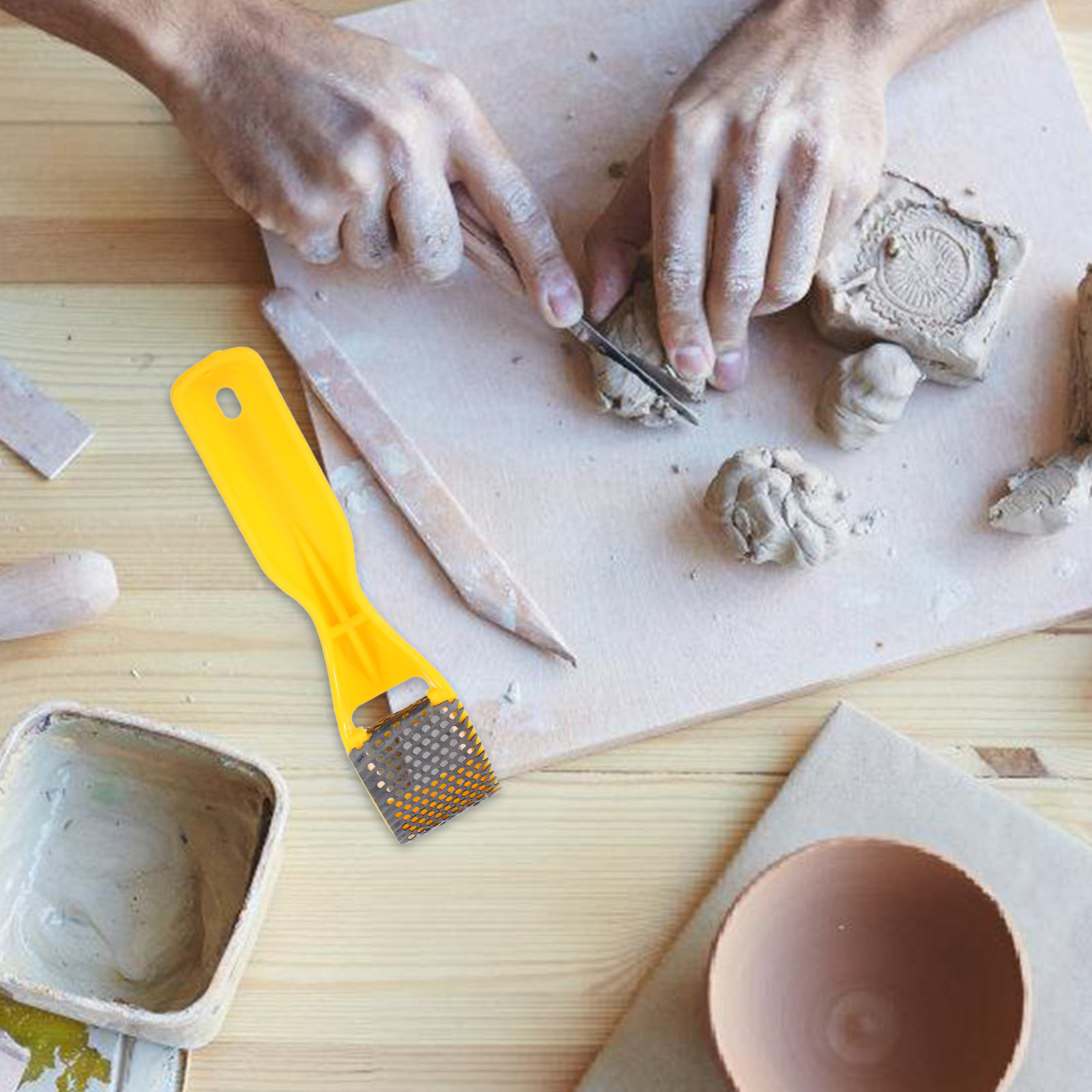 Alat Pembentuk Tangan Serbagun - Foam Clay Sculpt ulasan dan harga
